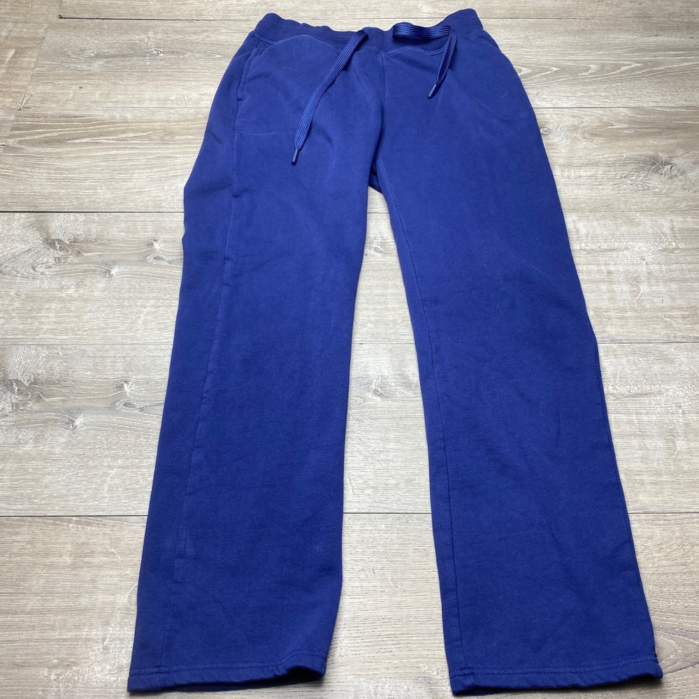 American Tall Pants Sweatpants L Tall Royal Blue Cotton Blend 32" Inseam Jogger